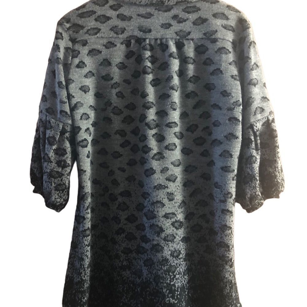 Andrea Lieu Collection Leopard Print Ruffle Colla… - image 6